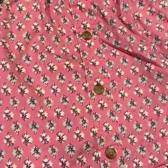 Crewcuts pink floral tank top size 6-7 girls - Picture 3 of 3